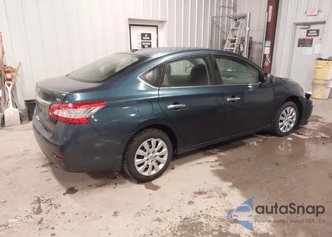 2015 Nissan Sentra Sv из США, поврежденный, VIN 3N1AB7AP8FY217476